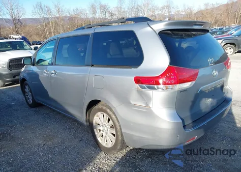 2011 Toyota Sienna Limited from USA, damaged, VIN 5TDDK3DC4BS025310